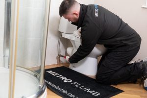 Toilet repair by Metro Plumb