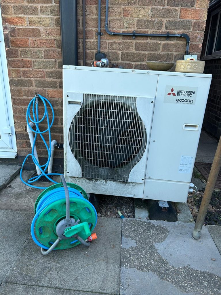 Before Air Source Heat Pump Service